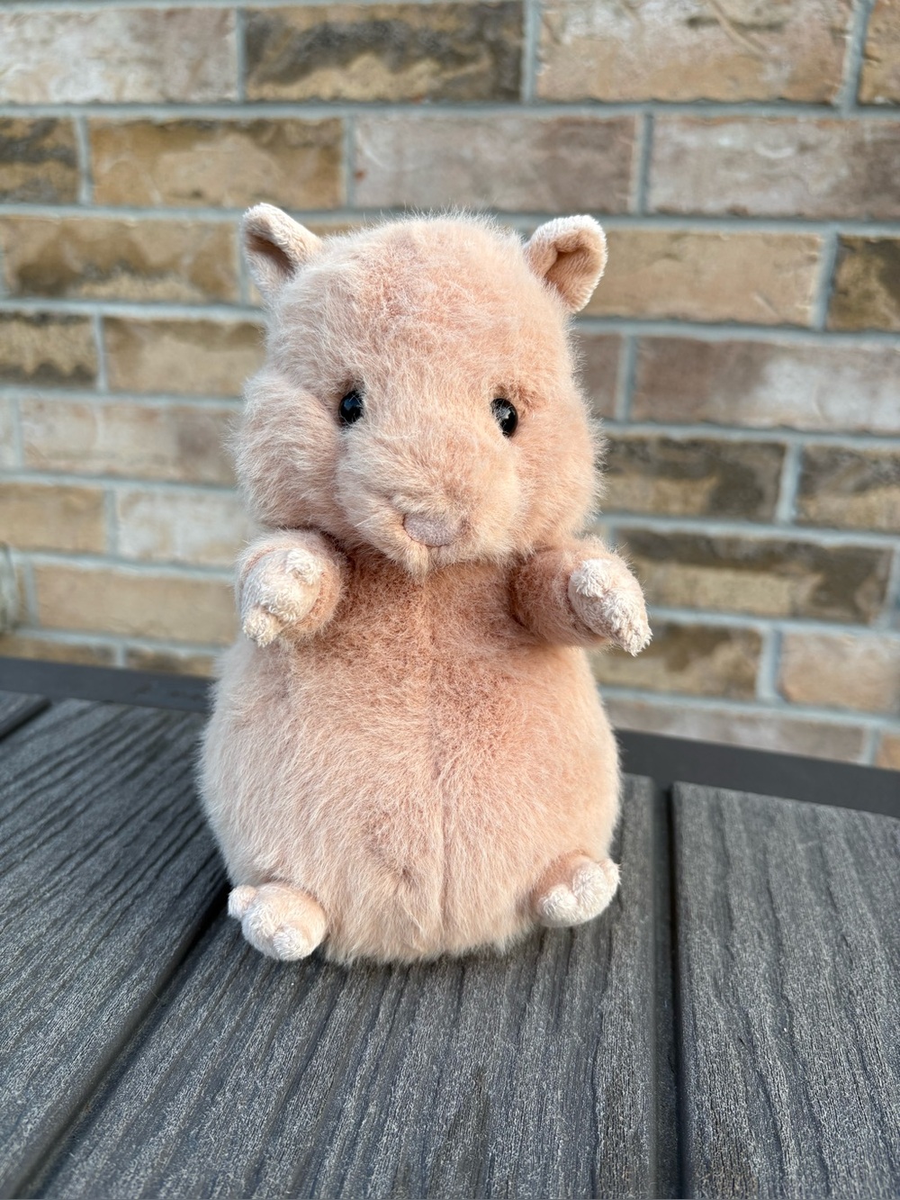 RARE Retired Hank Hamster Jellycat Plush Toy - EUC